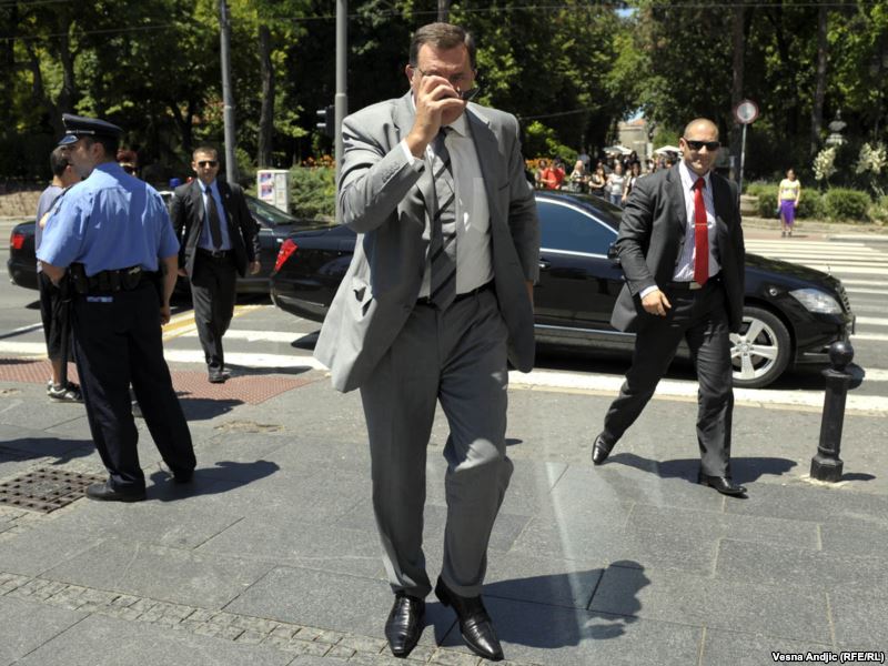 Dodik, June 2011. (Photo Credit: RFE/FL)