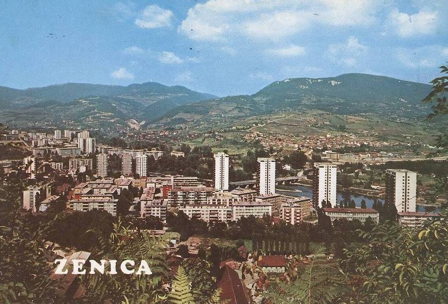 Zenica in the Yugoslav era.