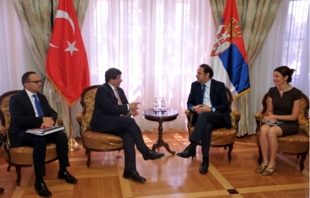 Ahmet Davutoglu and Rasim Ljajic (Photo credit: MFA Turkey)